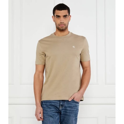 Calvin Klein Jeans T-shirt SERIF | Regular Fit ze sklepu Gomez Fashion Store w kategorii T-shirty męskie - zdjęcie 184337996