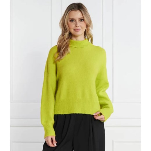Samsøe Samsøe Wełniany golf | Regular Fit ze sklepu Gomez Fashion Store w kategorii Swetry damskie - zdjęcie 184338046
