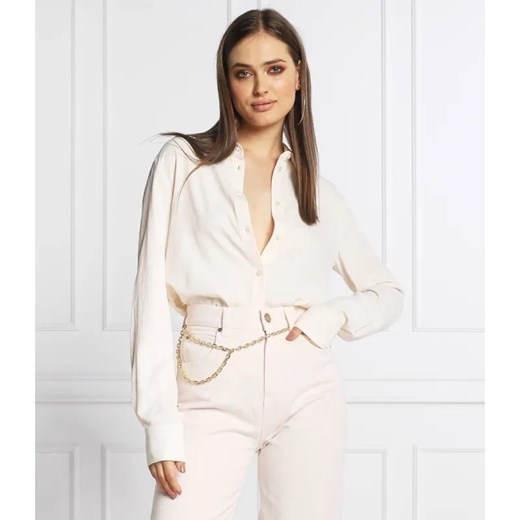 Pinko Koszula SMORZARE 37 | Regular Fit | z dodatkiem jedwabiu ze sklepu Gomez Fashion Store w kategorii Koszule damskie - zdjęcie 184338175