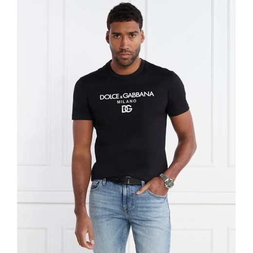 Dolce & Gabbana T-shirt | Regular Fit ze sklepu Gomez Fashion Store w kategorii T-shirty męskie - zdjęcie 184338217