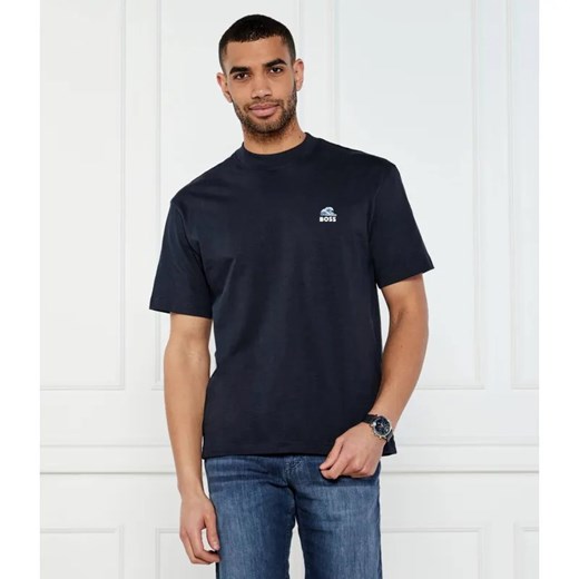 BOSS ORANGE T-shirt Te_numbers | Loose fit ze sklepu Gomez Fashion Store w kategorii T-shirty męskie - zdjęcie 184338219