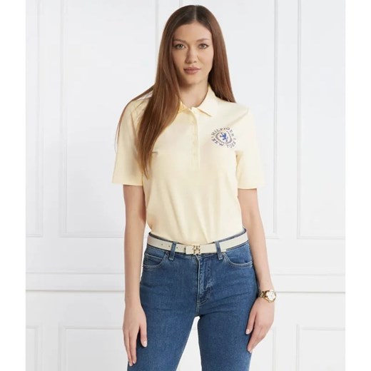 Tommy Hilfiger Polo REG CREST | Regular Fit ze sklepu Gomez Fashion Store w kategorii Bluzki damskie - zdjęcie 184338248