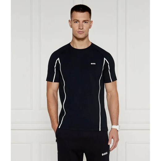 BOSS GREEN T-shirt Tape | Regular Fit | stretch ze sklepu Gomez Fashion Store w kategorii T-shirty męskie - zdjęcie 184338249