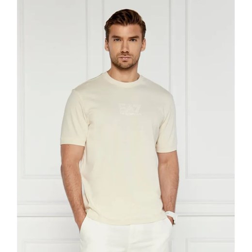 EA7 T-shirt | Regular Fit ze sklepu Gomez Fashion Store w kategorii T-shirty męskie - zdjęcie 184338287