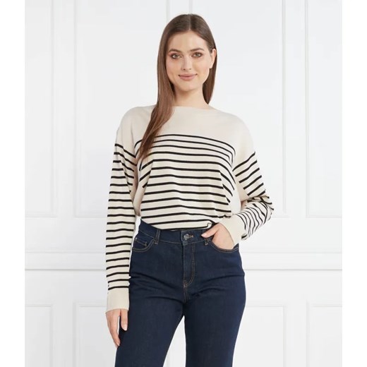 Marc Cain Sweter | Oversize fit | z dodatkiem wełny i kaszmiru ze sklepu Gomez Fashion Store w kategorii Swetry damskie - zdjęcie 184338307