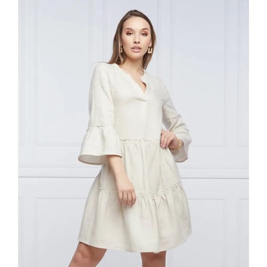 RIANI Lniana sukienka ze sklepu Gomez Fashion Store w kategorii Sukienki - zdjęcie 184338309