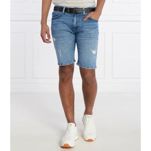 Pepe Jeans London Jeansowe szorty TAPER | Regular Fit ze sklepu Gomez Fashion Store w kategorii Spodenki męskie - zdjęcie 184338336