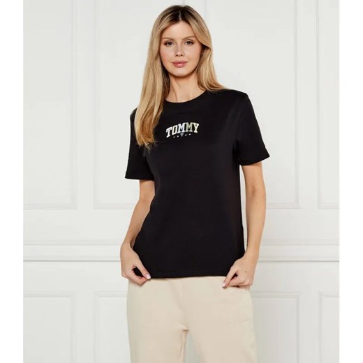 Tommy Jeans T-shirt VARSITY | Regular Fit ze sklepu Gomez Fashion Store w kategorii Bluzki damskie - zdjęcie 184338339