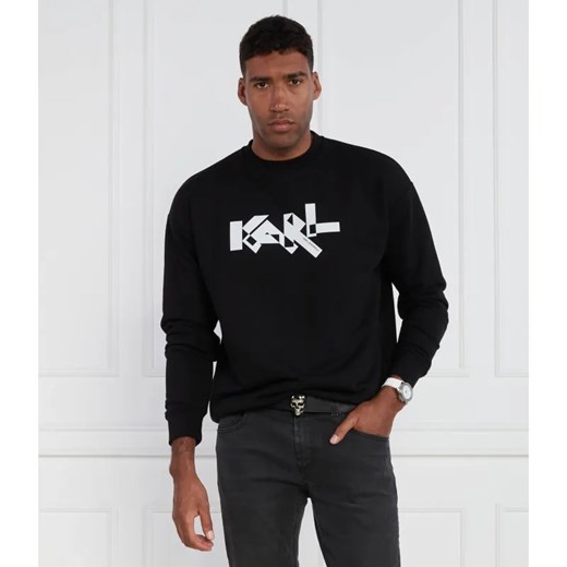 Karl Lagerfeld Bluza | Regular Fit Karl Lagerfeld L okazja Gomez Fashion Store
