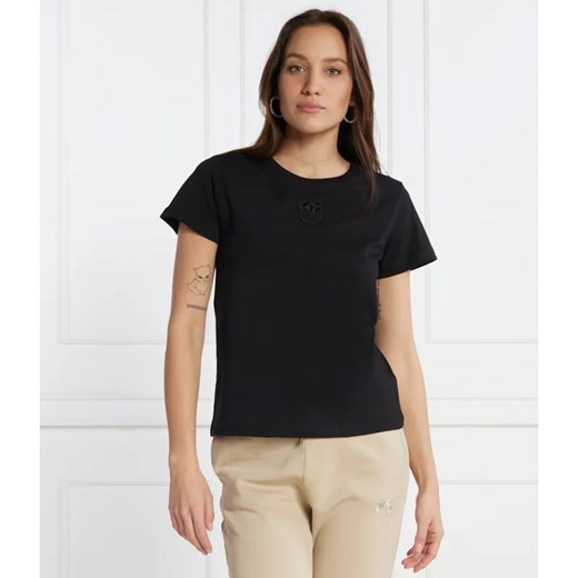 Pinko T-shirt | Regular Fit ze sklepu Gomez Fashion Store w kategorii Bluzki damskie - zdjęcie 184338387
