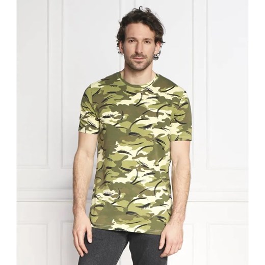 GUESS T-shirt ELEAZAR | Regular Fit ze sklepu Gomez Fashion Store w kategorii T-shirty męskie - zdjęcie 184338397