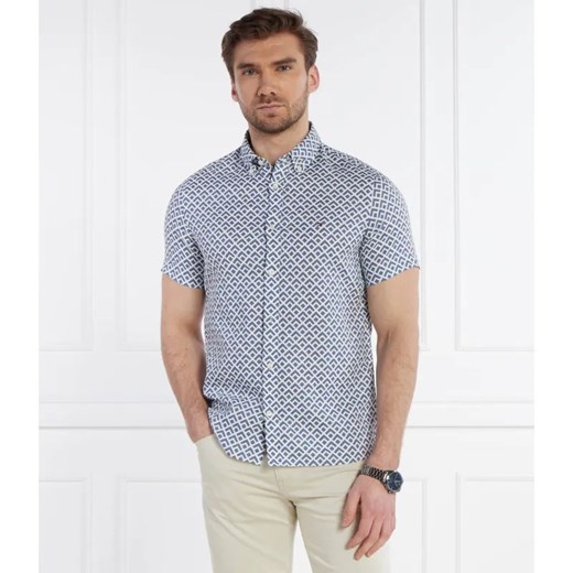 Tommy Hilfiger Koszula | Slim Fit | z dodatkiem lnu ze sklepu Gomez Fashion Store w kategorii Koszule męskie - zdjęcie 184338428