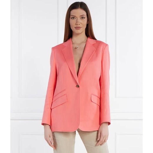 BOSS BLACK Lniana marynarka Jopeta | Relaxed fit ze sklepu Gomez Fashion Store w kategorii Marynarki damskie - zdjęcie 184338468