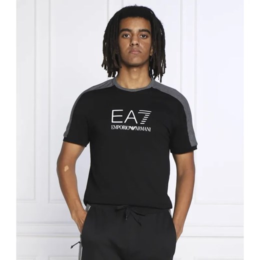 EA7 T-shirt | Regular Fit ze sklepu Gomez Fashion Store w kategorii T-shirty męskie - zdjęcie 184338518