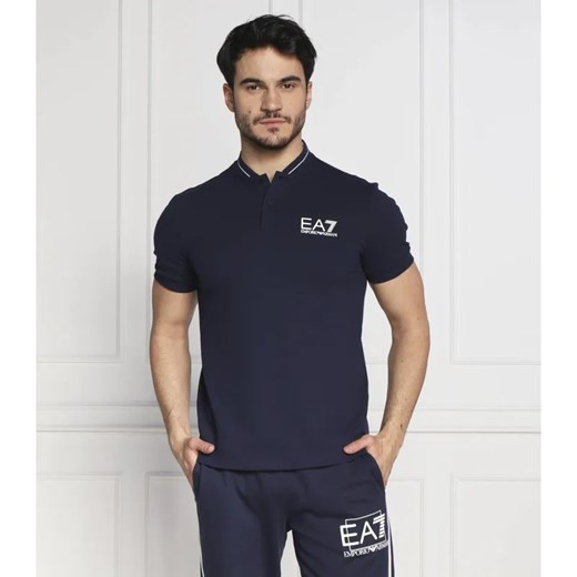 EA7 Polo | Regular Fit ze sklepu Gomez Fashion Store w kategorii T-shirty męskie - zdjęcie 184338555