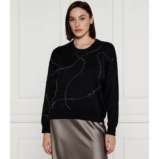 Liu Jo Sweter | Loose fit ze sklepu Gomez Fashion Store w kategorii Swetry damskie - zdjęcie 184338576