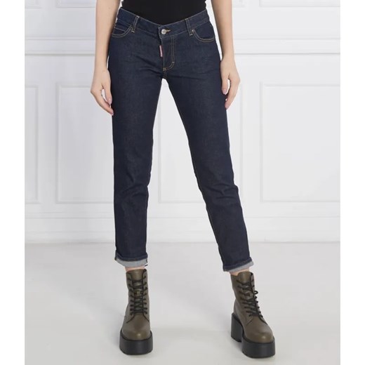 Dsquared2 Jeansy B-Icon Jennifer Crop | Slim Fit ze sklepu Gomez Fashion Store w kategorii Jeansy damskie - zdjęcie 184338608