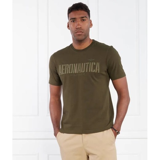 Aeronautica Militare T-shirt | Comfort fit ze sklepu Gomez Fashion Store w kategorii T-shirty męskie - zdjęcie 184338627
