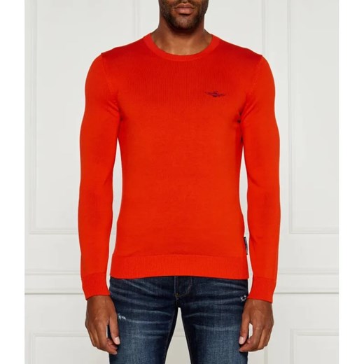 Aeronautica Militare Sweter GIROCOLLO | Regular Fit ze sklepu Gomez Fashion Store w kategorii Swetry męskie - zdjęcie 184338699