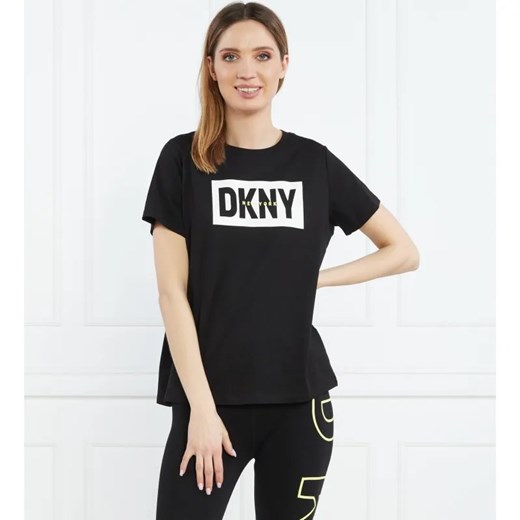 DKNY Sport T-shirt | Regular Fit ze sklepu Gomez Fashion Store w kategorii Bluzki damskie - zdjęcie 184338727