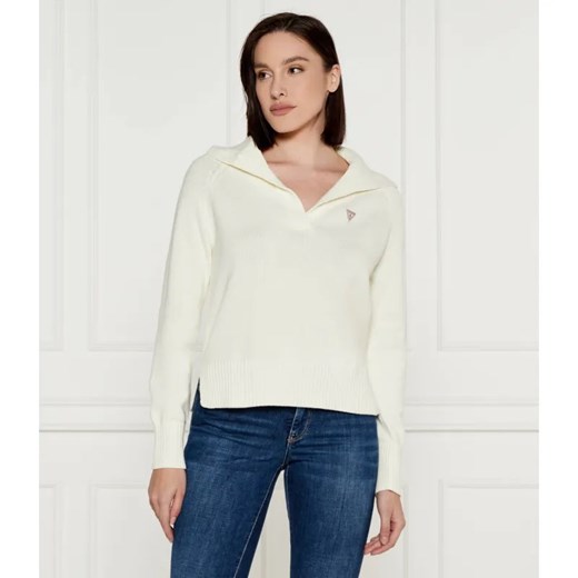 Guess Jeans Sweter | Regular Fit ze sklepu Gomez Fashion Store w kategorii Swetry damskie - zdjęcie 184338739