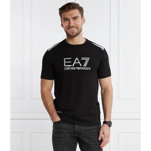 EA7 T-shirt | Regular Fit ze sklepu Gomez Fashion Store w kategorii T-shirty męskie - zdjęcie 184338746