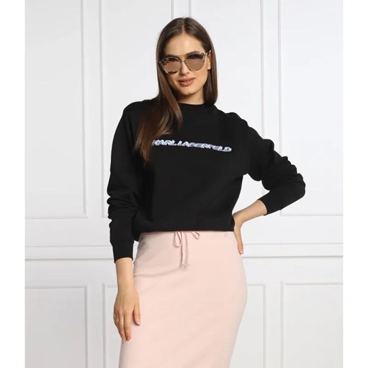 Karl Lagerfeld Bluza | Regular Fit ze sklepu Gomez Fashion Store w kategorii Bluzy damskie - zdjęcie 184338777