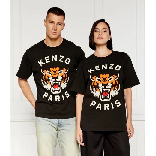 Kenzo T-shirt LUCKY TIGER | Oversize fit ze sklepu Gomez Fashion Store w kategorii T-shirty męskie - zdjęcie 184338796