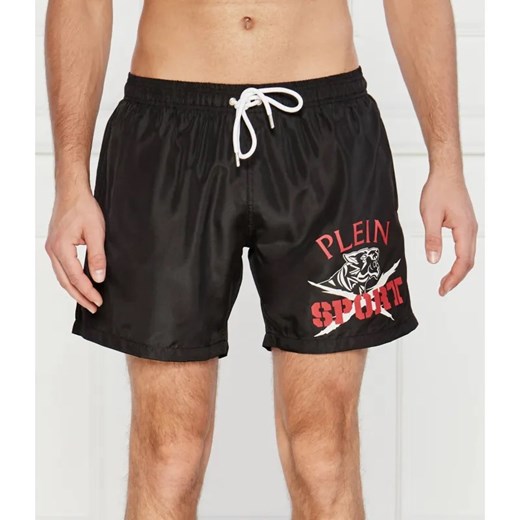 Plein Sport Szorty kąpielowe | Regular Fit Plein Sport M okazyjna cena Gomez Fashion Store