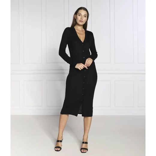 Tommy Hilfiger Sukienka | z dodatkiem jedwabiu Tommy Hilfiger M okazja Gomez Fashion Store