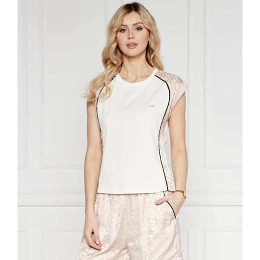 Liu Jo Sport T-shirt | Regular Fit ze sklepu Gomez Fashion Store w kategorii Bluzki damskie - zdjęcie 184338866