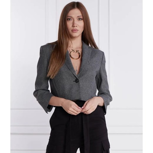 Pinko Żakiet | Cropped Fit | z dodatkiem wełny ze sklepu Gomez Fashion Store w kategorii Marynarki damskie - zdjęcie 184338868