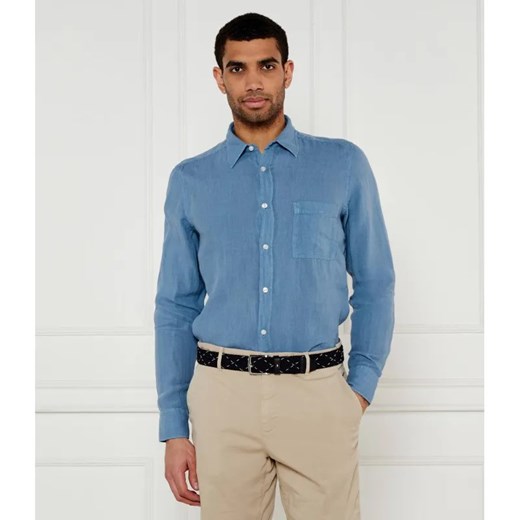 BOSS ORANGE Lniana koszula Relegant_6 | Regular Fit ze sklepu Gomez Fashion Store w kategorii Koszule męskie - zdjęcie 184338878
