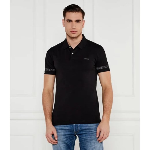 GUESS Polo NOLAN | Extra slim fit ze sklepu Gomez Fashion Store w kategorii T-shirty męskie - zdjęcie 184338919