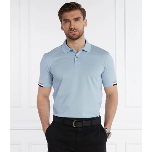 BOSS BLACK Polo Parlay 147 | Regular Fit | mercerised ze sklepu Gomez Fashion Store w kategorii T-shirty męskie - zdjęcie 184338936