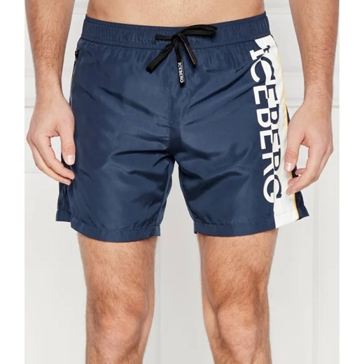 Iceberg Szorty kąpielowe | Regular Fit ze sklepu Gomez Fashion Store w kategorii Kąpielówki - zdjęcie 184338975