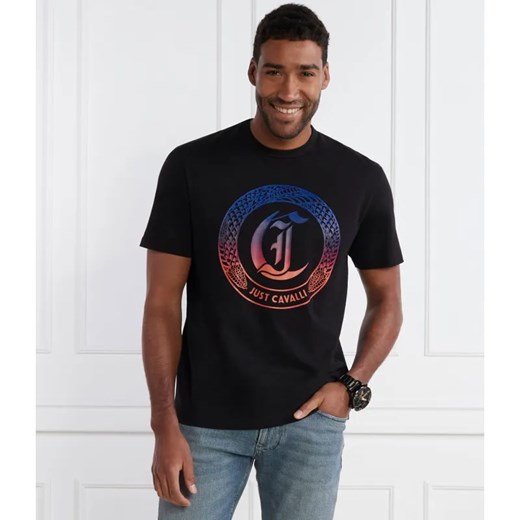 Just Cavalli T-shirt | Regular Fit ze sklepu Gomez Fashion Store w kategorii T-shirty męskie - zdjęcie 184338977