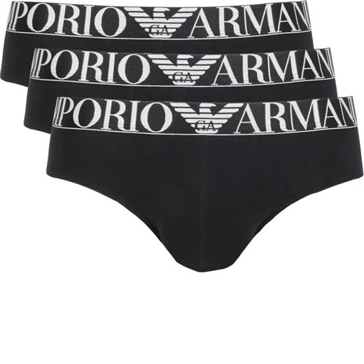 Emporio Armani Slipy 3-pack ze sklepu Gomez Fashion Store w kategorii Majtki męskie - zdjęcie 184338979