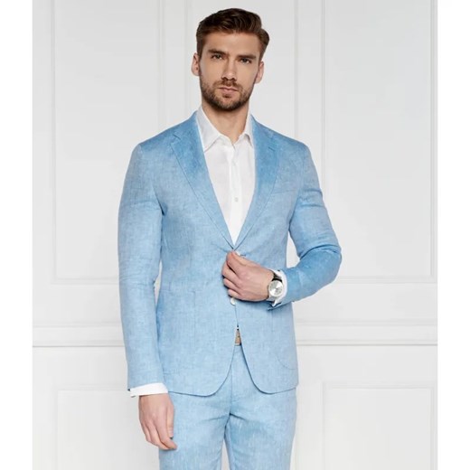 Joop! Lniana marynarka Hoverest | Slim Fit ze sklepu Gomez Fashion Store w kategorii Marynarki męskie - zdjęcie 184338986