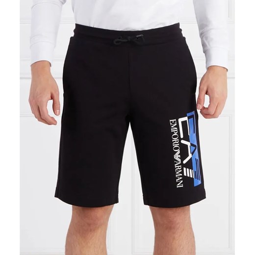 EA7 Szorty | Regular Fit M okazyjna cena Gomez Fashion Store