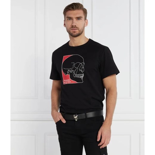 Alexander McQueen T-shirt | Regular Fit ze sklepu Gomez Fashion Store w kategorii T-shirty męskie - zdjęcie 184339027