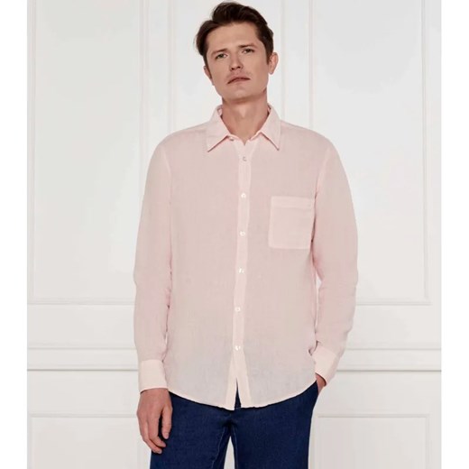 BOSS ORANGE Lniana koszula Relegant_6 | Regular Fit ze sklepu Gomez Fashion Store w kategorii Koszule męskie - zdjęcie 184339036