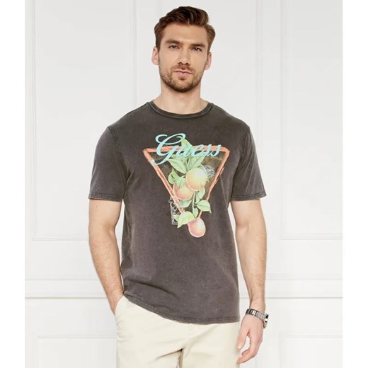 GUESS T-shirt PARADISE | Regular Fit ze sklepu Gomez Fashion Store w kategorii T-shirty męskie - zdjęcie 184339075