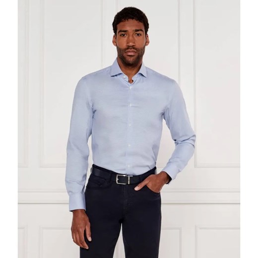 BOSS BLACK Koszula H-HANK-spread-C1-222 | Slim Fit | easy iron ze sklepu Gomez Fashion Store w kategorii Koszule męskie - zdjęcie 184339095