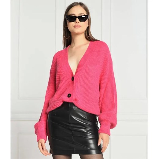 Pinko Kardigan GASSOSA | Relaxed fit | z dodatkiem wełny ze sklepu Gomez Fashion Store w kategorii Swetry damskie - zdjęcie 184339129
