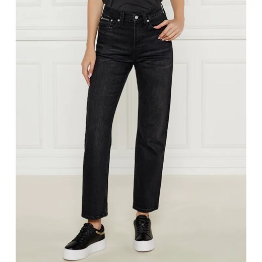 Calvin Klein Jeans Jeansy | Straight fit ze sklepu Gomez Fashion Store w kategorii Jeansy damskie - zdjęcie 184339139