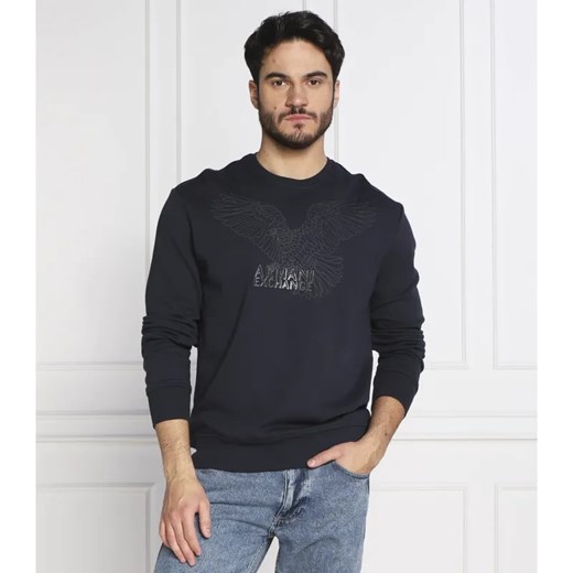 Armani Exchange Bluza | Regular Fit ze sklepu Gomez Fashion Store w kategorii Bluzy męskie - zdjęcie 184339148