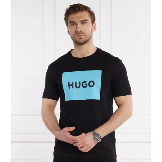 HUGO T-shirt Dulive222 | Regular Fit ze sklepu Gomez Fashion Store w kategorii T-shirty męskie - zdjęcie 184339158