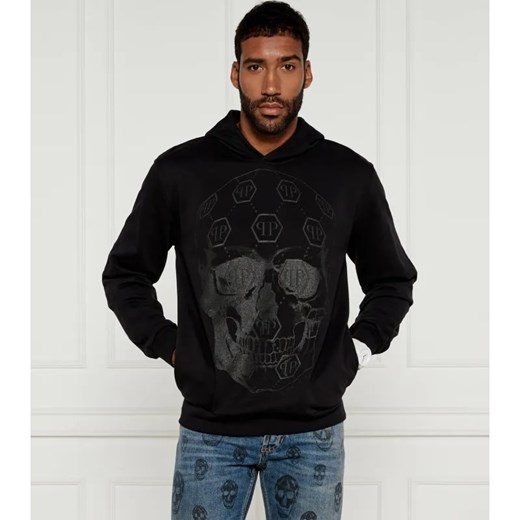 Philipp Plein Bluza Skull | Regular Fit ze sklepu Gomez Fashion Store w kategorii Bluzy męskie - zdjęcie 184339166