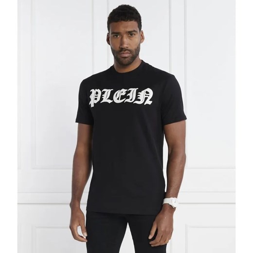 Philipp Plein T-shirt Gothic Plein | Regular Fit ze sklepu Gomez Fashion Store w kategorii T-shirty męskie - zdjęcie 184339177